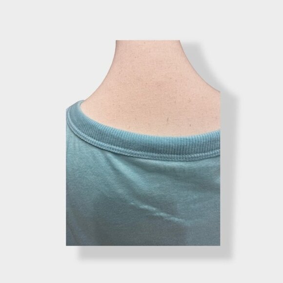 🆕 NWT Torrid Sky Blue Signature Girlfriend V Neck 0 L 12 - Picture 7 of 8